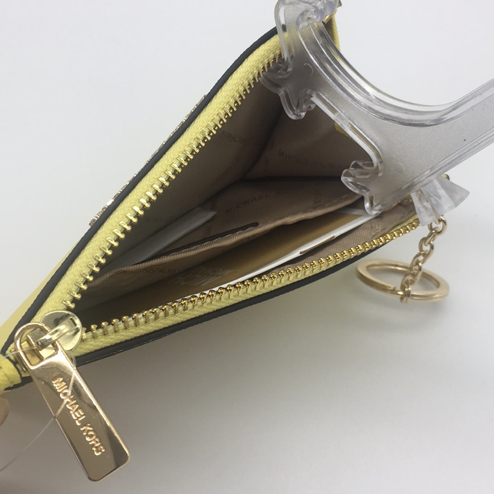 Jet Set Travel Sm TZ Coinpouch W ID Leather SunShi - Picture 6 of 8